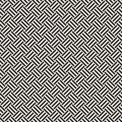 Abstract Geometric Pattern With Stripes Lattice. Seamless Vector Background