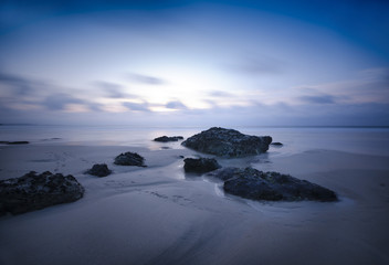 Fototapeta na wymiar Beach Sunset England 