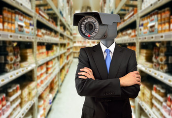 surveillance in the supermarket