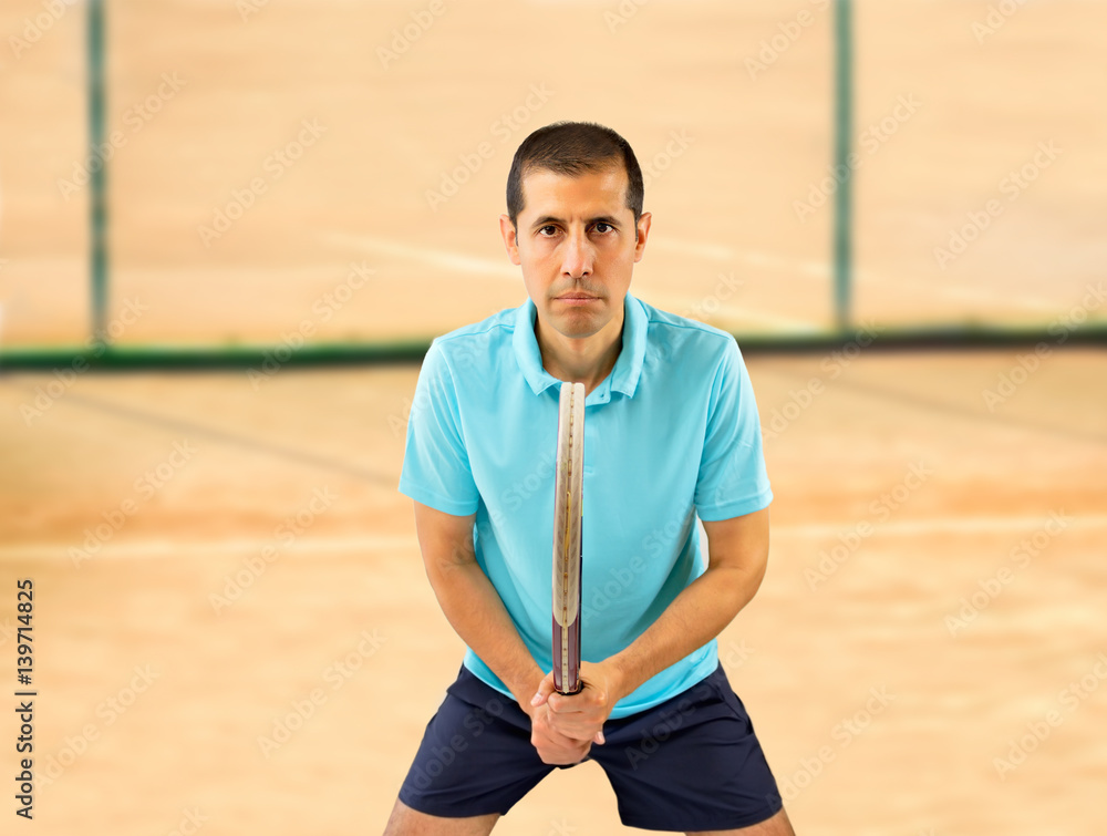 Canvas Prints man tennis player