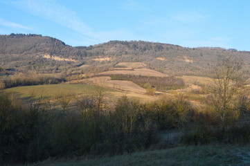 Fototapeta premium Paysage aveyronnais