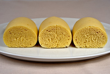 Czech homemade gluten free bread dumpling