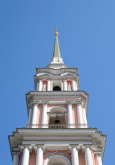 Bell tower of Church of Saints Cyril and Methodius.