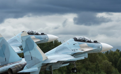 Fighter jets
