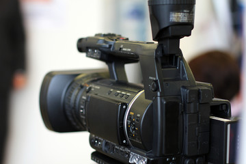 Filmkamera beim Presse Event