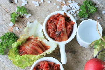 kimchi cabbage - korean food