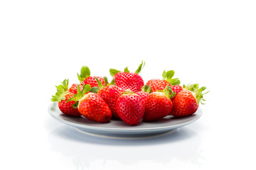 Strawberry isolated on white background