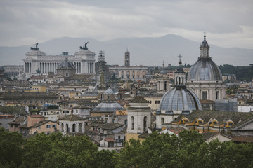 Fototapeta na wymiar Rome view