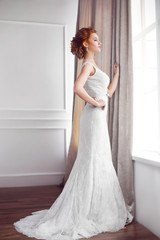 Fototapeta premium Wedding. Beautiful bride