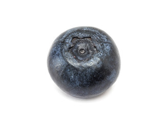 blueberry fruit isolated on white background