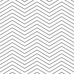 Stylish thin line chevron. Seamless vector pattern