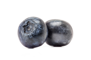 blueberry fruit isolated on white background