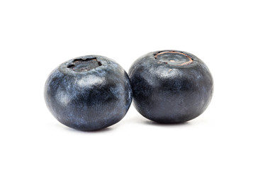 blueberry fruit isolated on white background