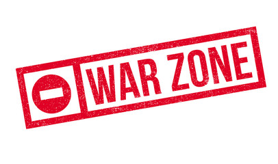 War Zone rubber stamp. Grunge design with dust scratches. Effects can be easily removed for a clean, crisp look. Color is easily changed.