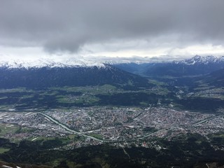 Innsbruck cityscape 