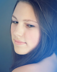 beautiful woman portrait