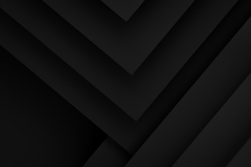 Obraz premium black layer layout paper material background 3d render