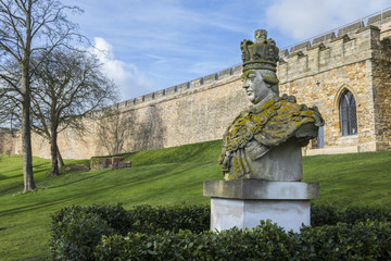 King George III Statue at Lincoln Castle