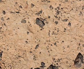 Dry cracked earth