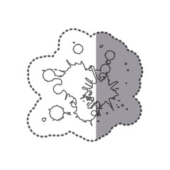 figures spots abstracts icon, vector illustraction design image