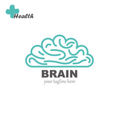  Brain logo design vector template