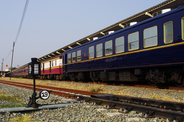 Obraz premium train station.