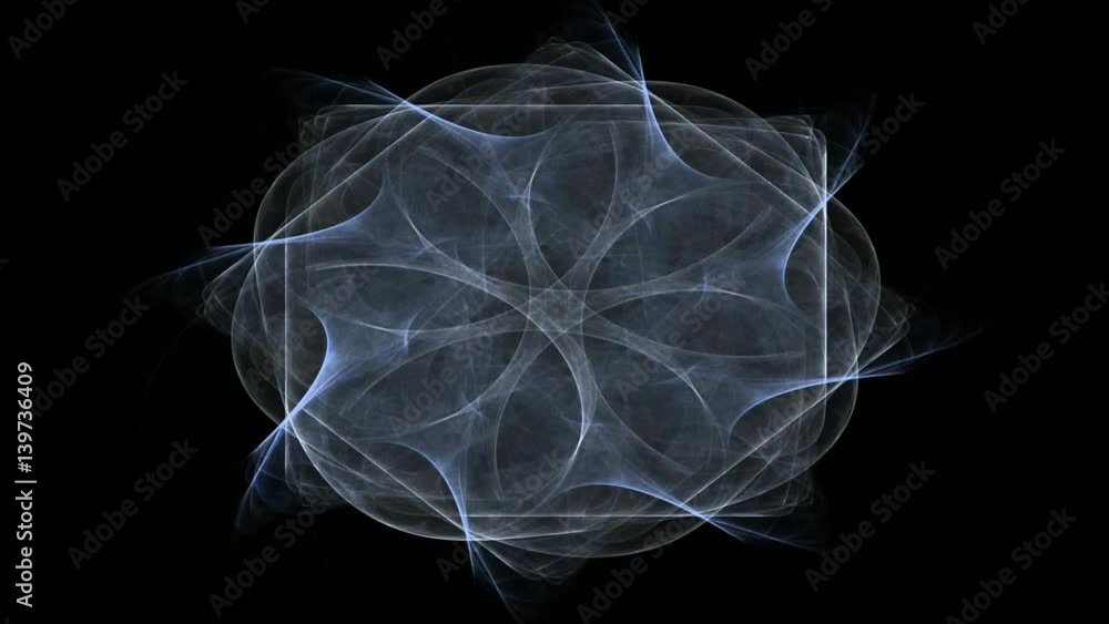 Poster abstract swirly texture motion background seamless looping fractal