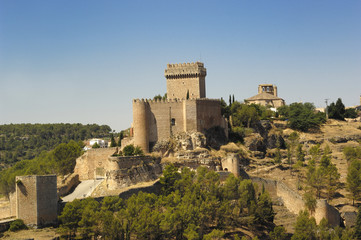 Naklejka premium Castle of Alarcon, Cuenca province, Castilla La Mancha, Spain