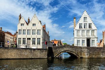 Houses of Bruges Brugge, Belgium