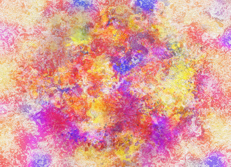 Abstract Pattern from Multicolored color Backgrounds