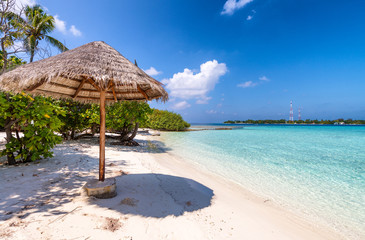Beautiful beach of Maldives