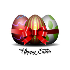 Happy easter illustration