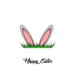 Happy easter illustration