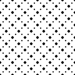 Fototapety  Wektor monochromatyczny wzór. Czarno-białe powtarzające się minimalistyczne tło z kropkami, ukośna tablica. Proste abstrakcyjne tekstury geometryczne. Projekt do druku kafelkowego, dekoracji, wytłaczania, tekstyliów