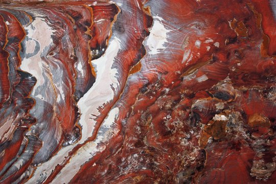 Colorful rock formations in ancient nabatean city of Petra, Jordan Middle East