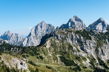 Fototapeta na wymiar Österreich - Tirol - Tannheimer Tal