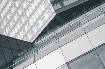Elements of the facade. Abstract background.