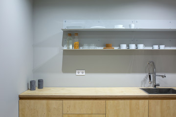 Kitchen in loft style