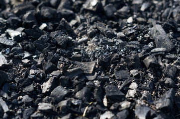 Wood charcoal background