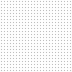 Vector seamless texture. Simple minimalist monochrome pattern. Modern stylish texture with small rounded geometric figures. Black & white illustration of perforated surface. Design for prints, decor