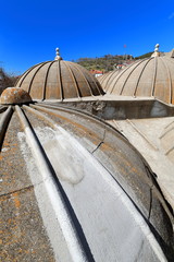 Small domes over the madrasa-Ketenci Ömer Pasa mosque. Elmali-Turkey. 1866