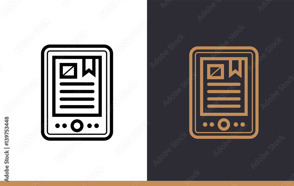 Poster vector collection of line icons for back to school. high quality icons suitable for mobile apps, web