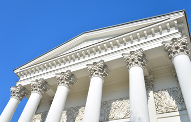 Columns of the Trinity-Izmailovsky Cathedral.