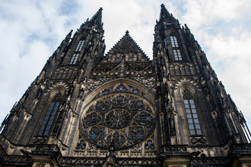 Fototapeta premium The Old Saint Vitus Cathedral Prague Chezch Republic