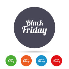 Black Friday sale icon. Special offer symbol.