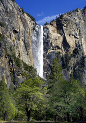 Fototapeta na wymiar Bridalvail Fall, Yosemite National Park, California
