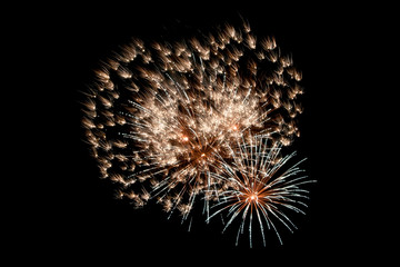 heart shaped firework