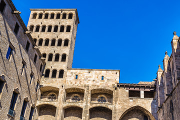 Fototapeta premium King’s Watch Tower - Placa del Rei,Barcelona,Spain