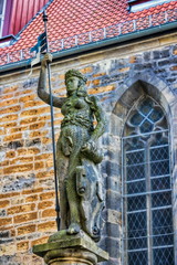 Arnstadt, Wilde Frau von 1561 vor Oberkirche