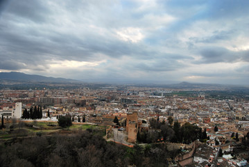 Fototapeta na wymiar Vista Granada